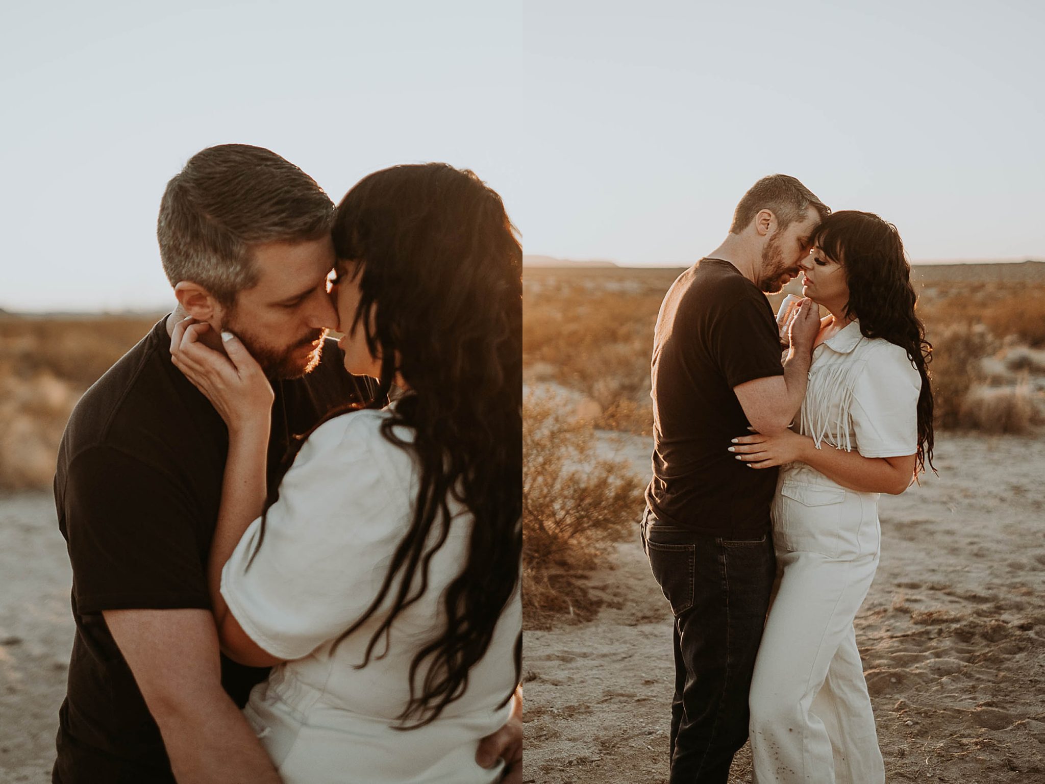 Fun Couples Photos at Joshua Tree Airbnb Ambrose Photo