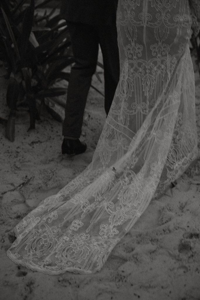 Wedding Dress Lace Details