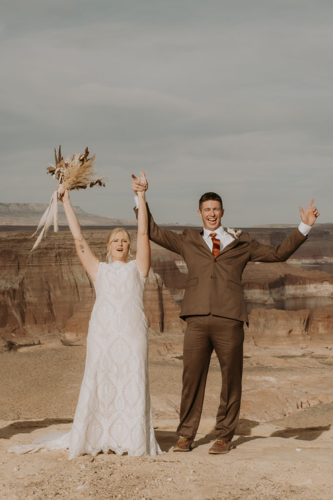 two-day wedding at Alstrom Point, Lake Powell