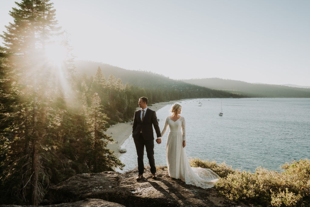 Lake Tahoe Summer Elopement at D.L. Bliss State Park