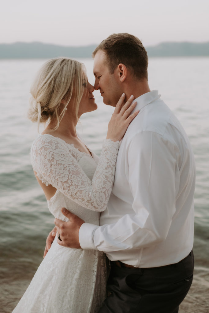 Lake Tahoe Summer Elopement at D.L. Bliss State Park