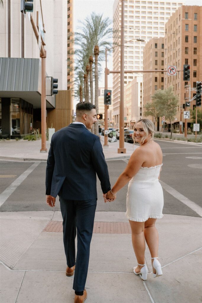 Annette Ambrose Photography, an Arizona Wedding Photographer, shares photos from a classy vintage-inspired Phoenix engagement with her couple