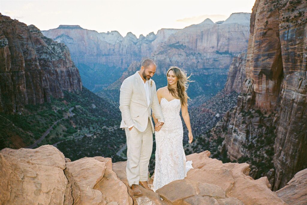 Annette Ambrose, a Destination Wedding Photographer, shares a Zion National Park Wedding she captured in Southern Utah