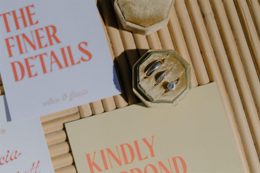 Annette Ambrose Photography, an Arizona-based wedding photographer, captures this wedding at The Farm at South Mountain in Phoenix, AZ