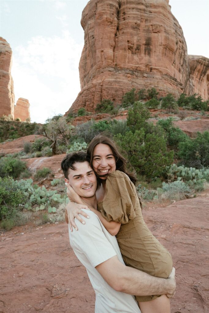 Explore a stunning Sedona Cathedral Rock couples session with tips and planning advice. Discover breathtaking desert photography inspiration.