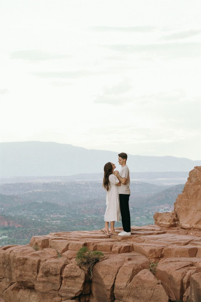 Explore a stunning Sedona Cathedral Rock couples session with tips and planning advice. Discover breathtaking desert photography inspiration.